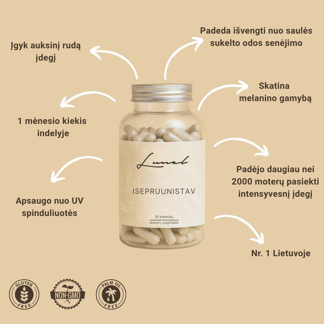 Savaiminio įdegio kapsulės