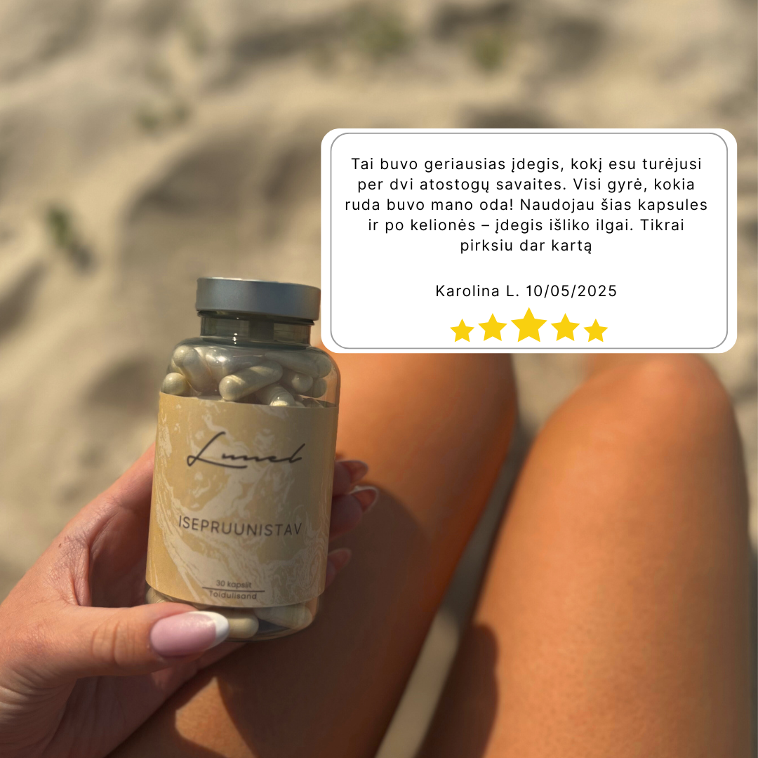 Savaiminio įdegio Kapsulės